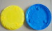 plastic whistle frisbee, round flying disc