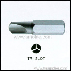 Insert Bits Power bits for SLOTTED screw style 11111