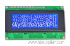 20x4 lcd module display with blue white led backlight (CM204-1)
