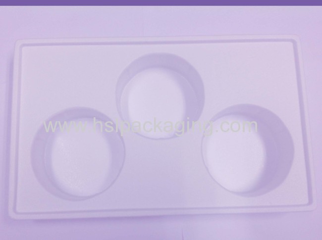 square plastic flocking tray