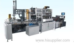 automatic rigid paper box making machine