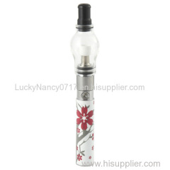 Newest Electronic Cigarette with Glass Globe Atomizer, Flower Battery, Dry Herb Atomizer (eGo)