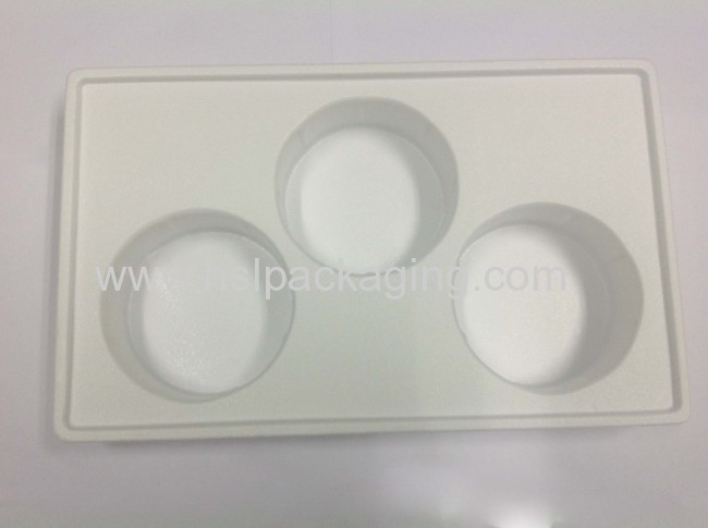 square plastic flocking tray