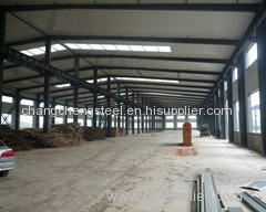 steel structure frame for workshop