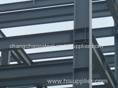 connection for large steel structure building design and install