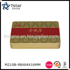 Rectangular Tea Tin Box