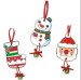 Thermal transfer tapes for plastic Christmas ornaments