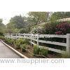 Playground Wood Plastic Composite Fence / WPC Trellis Fencing Handrail