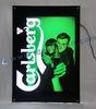 Bar Carlsberg Sign Led Slim Light Box Display With Custom Embossed Logo