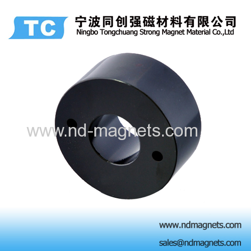 Black Epoxy coating neodymium magnets