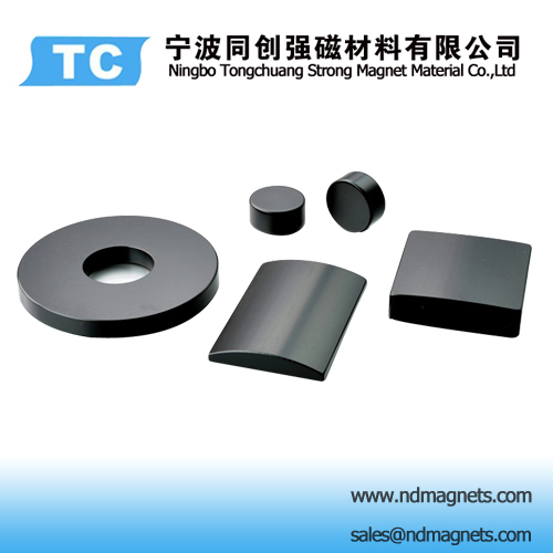 Black Epoxy coating neodymium magnets