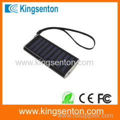 low price mini portable solar power bank charger for samsung ,external battery charger with USB2.0 USB Output,1000 mah