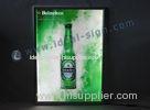 Aluminum Frame Slim LED Sign / Hanging Heineken Lighted Signs