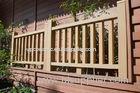 Garden WPC Railing Plastic And Wood Composite Material 1200*1000MM