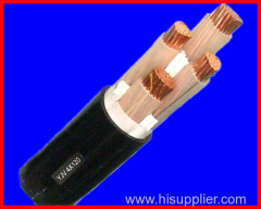 0.6/1KV copper conductor XLPE insulated PVC sheathed power cable