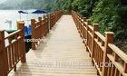 Porch Wood Plastic Composite Railing / WPC Balustrade Heat-Prevention