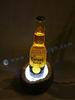 Coconut Shape Resin Led Liquor Bottle Displays Stand For Bar Promotion