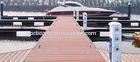 WPC Lake Paasage Floor Board / WPC Gazebo Decking Panels Weather-Resistance