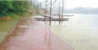 WPC Gazebo And Passage Composite Board In River , Heat-Prevention