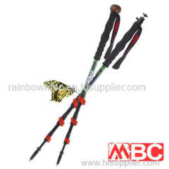 Aluminum nordic walking stick