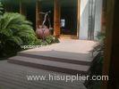WPC Gazebo Plaza / Yard Passage Flooring / Wood Plastic Composite Decking Panel