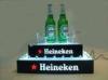 LED Acrylic Heineken Display Liquor Bottle Glorifier Stand At Clubs