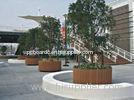 WPC Plaza Parterre Decking Projects / WPC Construction Material