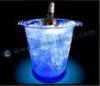 Large Round Led Ice Buckets Champagne / Wine Ice Bucket For Bar Indoor