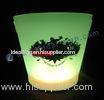 Large Acrylic Illuminated Led Ice Buckets For Promotion Business Gift