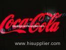 Hotel Acrylic Resin Expoxy Coca Cola Led Sign Indoor OEM