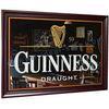 Indoor Beer Bar Mirrors With Wooden Frame Advertising Board