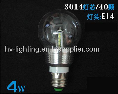 LED Bulbs 4W E14 85 to 265V AC