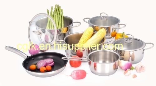 Stainless Steel Cookware Sets 10 PCS