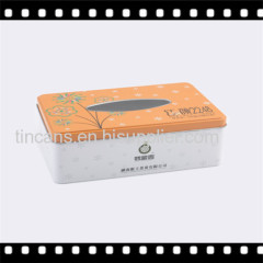 Gift Packaging Tin Box with PVC Window