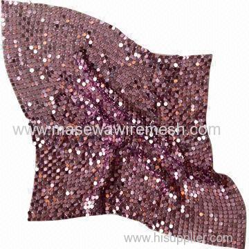 golden aluminum cloth curtain