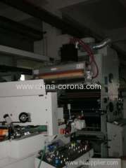 corona treatment machine discharge station