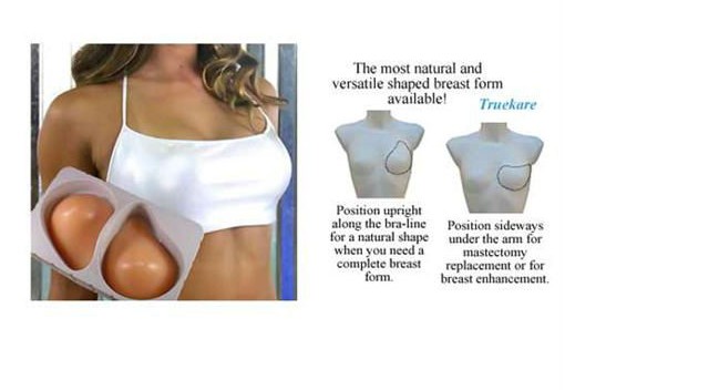 CE and SGS certificated mastectomy silicone breast forms with 8sizes