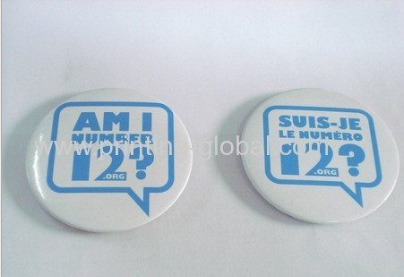 Hot stamping film for plastic badge