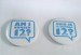 Thermal transfer tapes for plastic badge