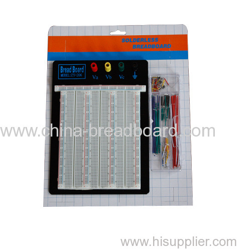 2390 points printed circuit board and jumper wire box ZY-206+J