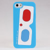 brand new for cell phone case for Iphone 5 with glass desgin