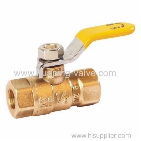 Two-piece Brass Mini Ball Valve