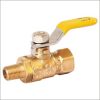 Two-piece Brass Mini Ball Valve