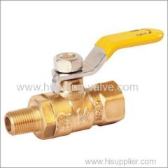 Two-piece Brass Mini Ball Valve