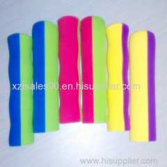 Rubber foam handle grips