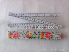 Customized generous advertising space photoprint Zollstocke Kunststoff GliedermaBstabe ABS plastic folding ruler
