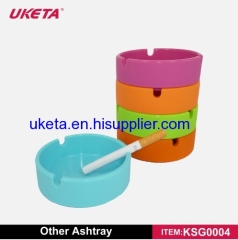 Round Silicone Rubber Ashtray