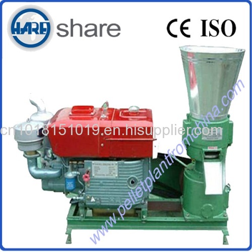 straw wood pellet press