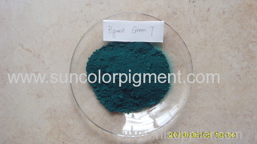 China Pigment Green 7 for PE/ PVC/ PP Plastic masterbatch