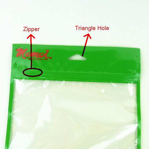 Clear zipper biodegradable plastic bags